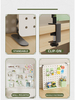 No Drilling Home Wall Hanger Storage Shelves Mulit-funcation Display Rack Assortment Hanging Hole Plate Pegboard