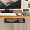 Under Desk Drawer Organizer Slide Out Desk Drawer Black Metal Hidden Desktop Organizer