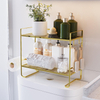 No-Punch Toilet Shelf With Paper Towel Hanging Feature Bathroom Storage Organizer Above Water Tank