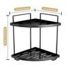 Extravagant Desktop Vanity Rack Bathroom Triangle Shelf Double Hand Wash Sink Cosmetic Storage Racks