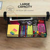 Under Desk Drawer Organizer Clamp-On, Mesh Metal Desk Drawer Attachment