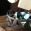 Rotating Drainage Organizer Iron Mug Holder Double Tiers Standing Type Coffee Cup and Capsule Holder Metal Material