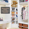 Customized Size Shoe Carousel 360 Rotating Shoe Rack Tower 5 Tier Storage Cabinet Rotating Shoe Racks
