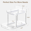 2-Tier Multi-Purpose Cabinet Organizer Pull Out Under Sink Organizers and Storage
