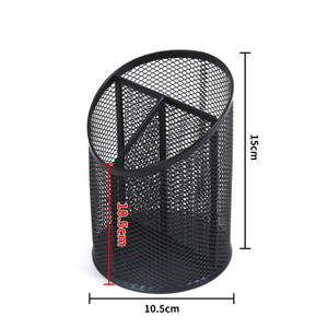 Mesh Metal Pen Holder for Desk Multifunction Pencil Organizer with Stylish Design