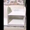 Cute Cartoon Desktop Bookcase High Density Waterproof White PVC Plastic Foam Board Organizer