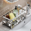 Kitchen Sink Drainage Rack Faucet Rack Drainage Storage Basket Bathroom Accessories Storage Holders & Racks Plastic ABS 3 Color