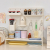 Desktop Stationary Storage Rack with Drawer White Desk Tidy Caddy Organizer for Home Office and School
