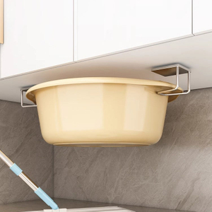 2024 Hot Sale Stainless Steel Basin Hanger Kitchen Bathroom Drainage Basin Hooks
